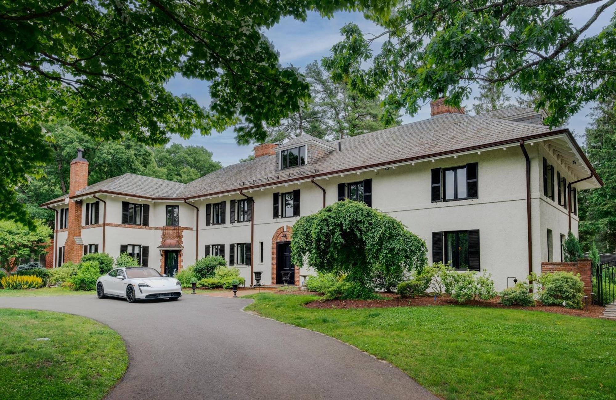 Boston Mansion Heated Pool Fire Pit Tennis นีดแฮม ภายนอก รูปภาพ