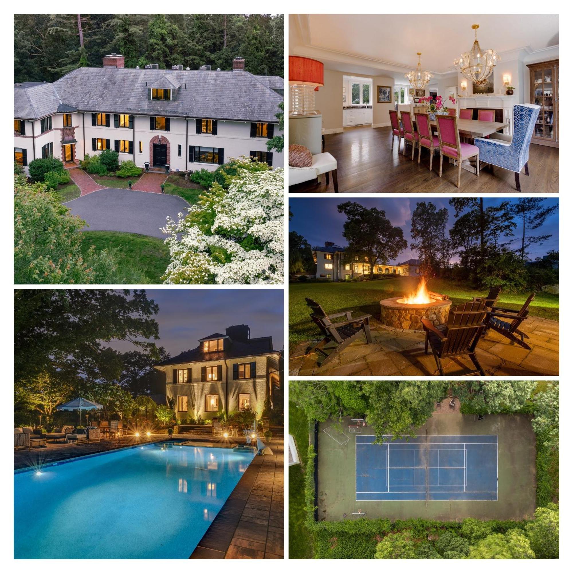 Boston Mansion Heated Pool Fire Pit Tennis นีดแฮม ภายนอก รูปภาพ